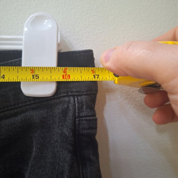 ALL SAINTS Washed Black Cigarette Skinny Fit Stretch Denim Jeans - Picture 7 of 9